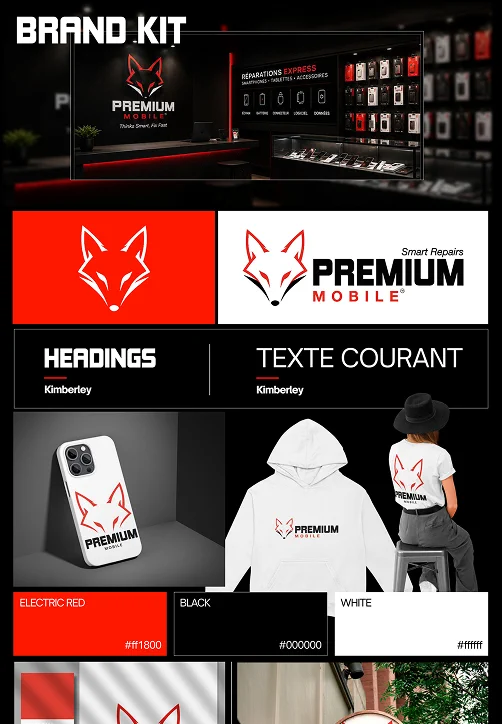 Charte graphique Premium Mobile